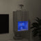 vidaXL - Tv-meubel - met - LED-verlichting - 40,5x30x60 - cm - grijs - sonoma - eiken
