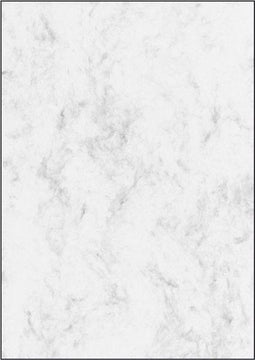 Sigel designpapier A4 - 90 grams - pak a 25 vel - marmer grijs - SI-DP183