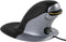Fellowes ergonomische muis Penguin, kabel, large, zwart met grijs