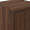 vidaXL - Garagewandkast - bewerkt - hout - bruin - eiken