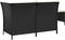 vidaXL - 3-delige - Loungeset - met - kussens - poly - rattan - zwart