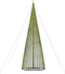 vidaXL - LED-kerstboom - 1544 - LEDs - kleurrijk - 500 - cm