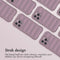 iMoshion Hoesje Geschikt voor iPhone 13 Pro Hoesje Siliconen - iMoshion EasyGrip Backcover - Paars