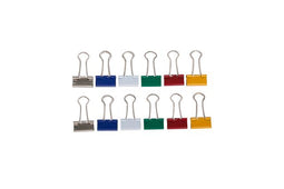 MAUL - Papierklem 213 foldback 19mm capaciteit 7mm assorti