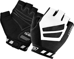 GripGrab WorldCup - Korte Vinger Fietshandschoenen - DoctorGel®-vulling - Zwart/Wit - Unisex - Maat S
