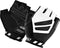 GripGrab WorldCup - Korte Vinger Fietshandschoenen - DoctorGel®-vulling - Zwart/Wit - Unisex - Maat S