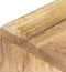 vidaXL - Wandskateboardhouder - 25x20x30 - cm - massief - mangohout