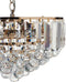 ACHEIRO - Kroonluchter - Goud - ⌀ 49 cm - Kristal