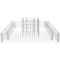 vidaXL - Gabion - plantenbak - 120x120x20 - cm - gegalvaniseerd - staal
