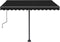 vidaXL - Luifel - automatisch - met - LED - en - windsensor - 300x250 - cm - antraciet