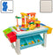 Speeltafel Duplo® - Bouwtafel met omkeerbaar blad - 69 Bouwblokken - 7 Opbergbakken