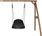 AXI Roxy Nestschommel met frame van hout in Bruin - Aanbouwschommel - FSC hout - Schommel met muurbevestiging, 1 nest schommel en 2 grondankers - Schommelset voor kinderen - 10 jaar Garantie!