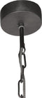 LABEL51 Hanglamp Fuse - Staal - Industrieel - 47x47x42 cm - Zwart