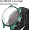 imoshion Screenprotector - Geschikt voor Samsung Galaxy Watch 4 40mm - Full Cover Hard Case / Beschermend Hoesje - Donkergroen
