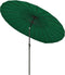 vidaXL - Parasol - met - aluminium - paal - 270 - cm - groen