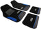 WRC Universele Automatten - set van 4 - anti slip - blauw