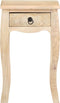 vidaXL - Nachtkastje - 28x28x46 - cm - massief - mangohout