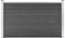 vidaXL - Schuttingpaneel - 175x105 - cm - HKC - zwart
