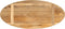 vidaXL - Tafelblad - ovaal - 80x40x3,8 - cm - massief - mangohout