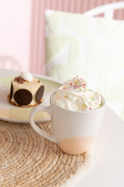 J-Line Vlek kop - porselein - mix - 6 stuks