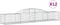 vidaXL - Schanskorven - 12 - st - gewelfd - 300x50x40/60 - cm - gegalvaniseerd - ijzer