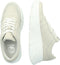 PS Poelman Jola - Dames Nubuck Leren Runner Sneakers - Licht Grijs