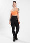 Gorilla Wear Olivia Seamless Leggings - Hoog Getailleerd - Scrunch Body Contouring - Zwart - XS/S