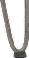 vidaXL - Haarspeld - tafelpoten - 4 - st - 72 - cm - massief - staal - naturel