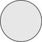 vidaXL - Wandspiegel - rond - Ø50 - cm - zwart