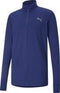 PUMA Run Favorite - 1/4 Zip Sporttrui Heren - Maat S - Blauw