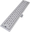 vidaXL - Doucheafvoer - 2 - st - rechthoekig - lijn - 630x140 - mm - roestvrij - staal