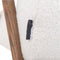 Richmond Fauteuil Bono white furry fire retardant (Himalaya 900 white furry)