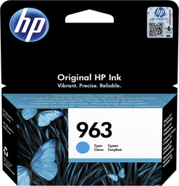 HP 963 - Inktcartridge - Origineel - Cyaan