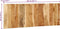 vidaXL - Hoofdbord - 140 - cm - massief - acaciahout