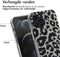 imoshion Hoesje Geschikt voor iPhone 12 Pro / 12 Hoesje Siliconen - imoshion Design hoesje - Meerkleurig / Leopard Transparent