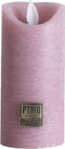 PTMD - 5 delige Led kaarsen set - FLORAL PINK - echte wax - bewegende vlam - timer functie
