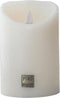 PTMD - 5 delige Led kaarsen set - WHITE - echte wax - bewegende vlam - timer functie