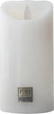 PTMD - 5 delige Led kaarsen set - WHITE - echte wax - bewegende vlam - timer functie