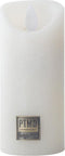 PTMD - 5 delige Led kaarsen set - WHITE - echte wax - bewegende vlam - timer functie