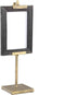 PTMD Addy Rechthoekige Fotolijst - 13 x 9 x 35 cm - Metaal - Goud