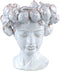 PTMD Alani White Glazed Ceramic Statue Of Women Head B