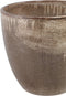 PTMD Aleix Brown Ceramic Basic Pot Round SV2