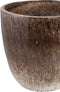 PTMD Aleix Brown Ceramic Basic Pot Round SV4