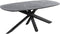 PTMD Alore black black diningtable oval 280 cm