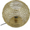 PTMD Andres Gold Iron Table Lamp Round Wired Design L