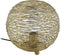 PTMD Andres Gold Iron Table Lamp Round Wired Design S