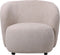 PTMD Aphrodite Cream fauteuil legacy 15 dove fabric