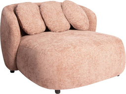 PTMD Aphrodite Pink loveseat legacy 14 flamingo fabric
