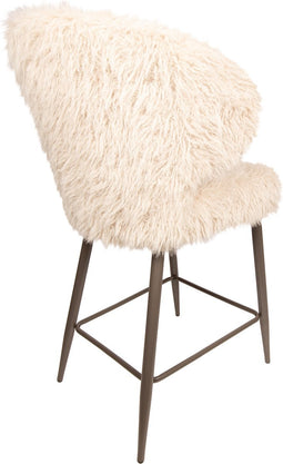 PTMD Ares Bar Chair Hair Beige