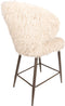 PTMD Ares Bar Chair Hair Beige